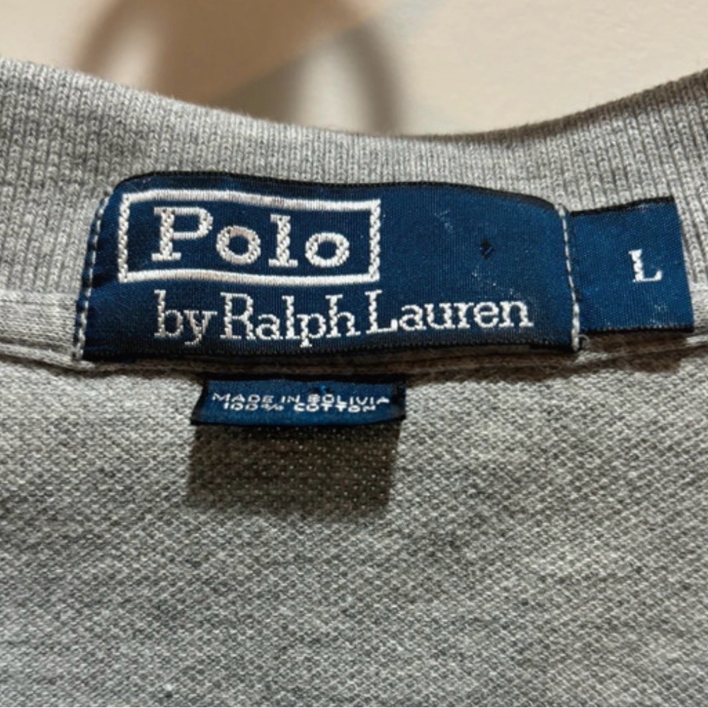 Polo by Ralph Lauren Gray Men's long sleeve Shirt - Picture 4 of 7